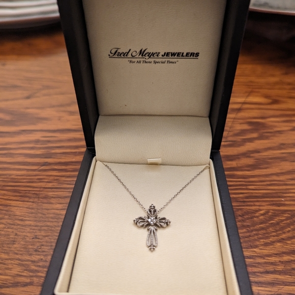 Mini Cross Necklace - Picture 8 of 8